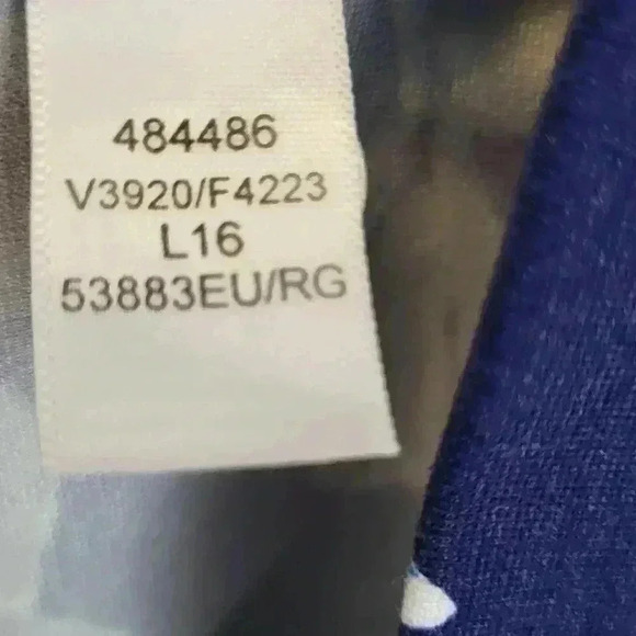 Lands End Women's Sleeveless Ponte Sheath Dress Deep Sea Floral New NWT Size 10 - Picture 9 of 9